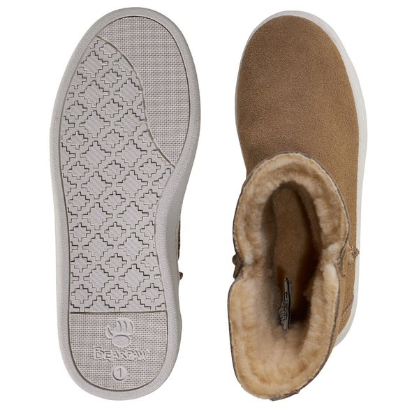 NEW BEARPAW Little Girls Delaney Sneaker Boots - Picture 2 of 12